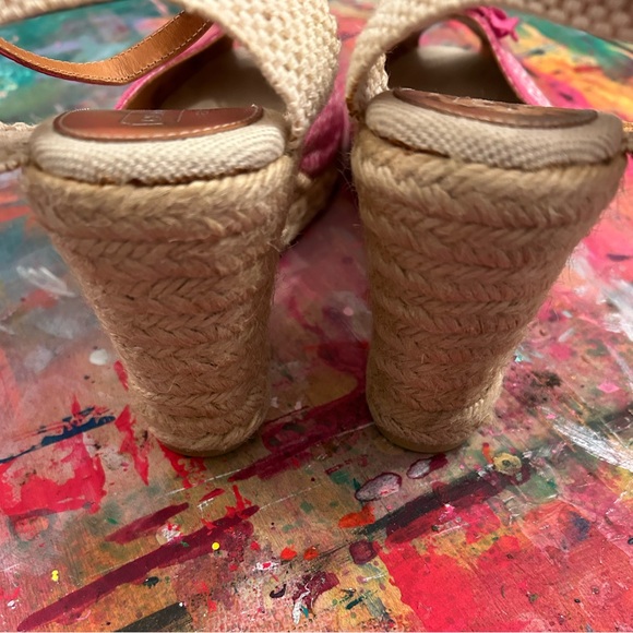 Coach “Megan” Wedges - Hot Pink - Size 9 - Picture 5 of 13